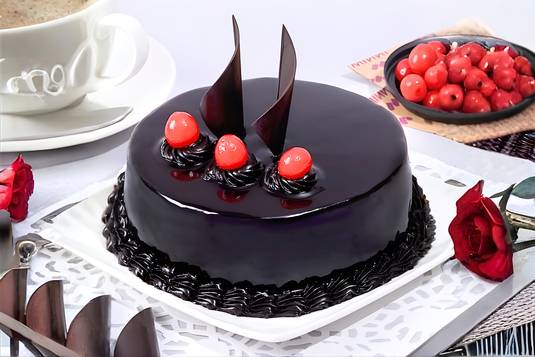 Chocolate Truffle Cake Black Forest Exotic Cake